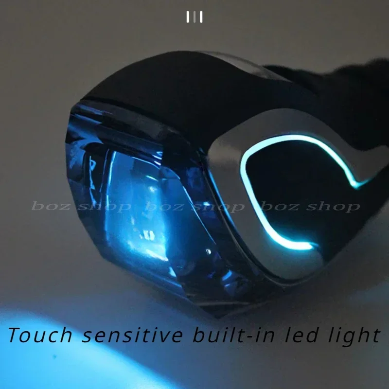 Car Crystal Shift Knob For Honda Accord Civic 2003-2024 Head Colorful Illuminated Shifter Interior Refit Parts Accessories