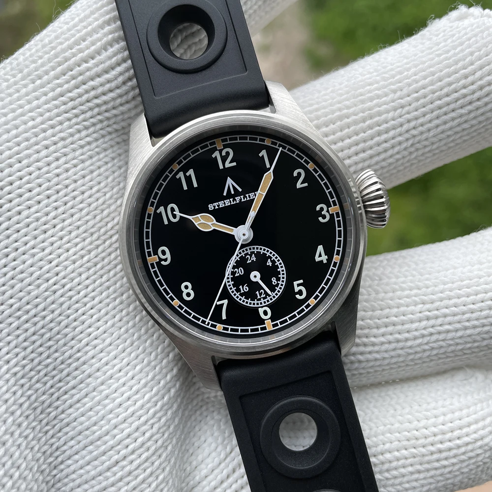 STEELFLIER Offizielle SF746 Luxus-Quarz-Armbanduhr Swiss Luminous VH60 Mute-Uhrwerk 20Bar wasserdichte Multi-Zeitzonen-Uhren – Detail 19