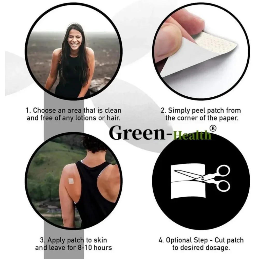 Picture 7: Reishi Mushroom Transdermal Patches Ganoderma Lucidum Mood Sleep Immune Support - 30 Patches One Month Supply