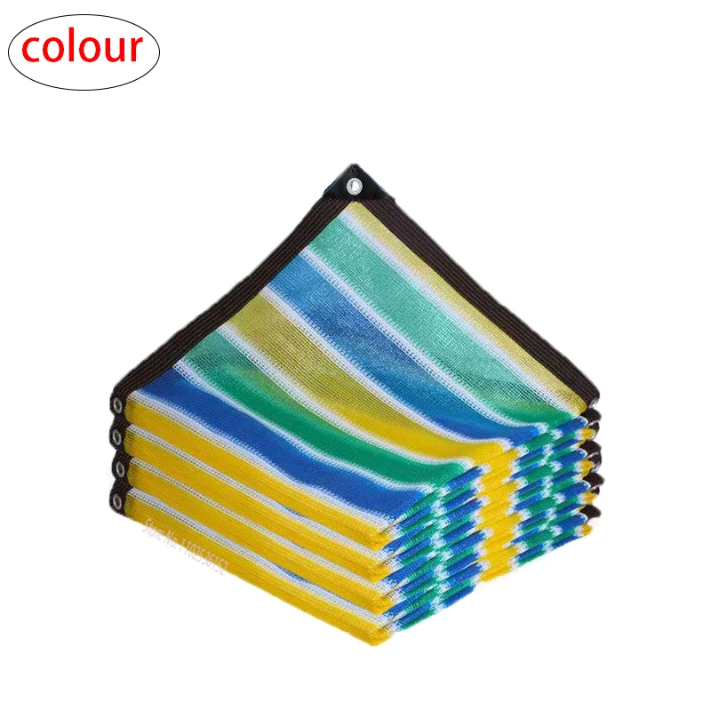 Beige HDPE Garden Sunshade Net, UV Protection, Outdoor Pergola, Sun Visor, Swimming Pool Canopy, Plant Canopy Sail image 3