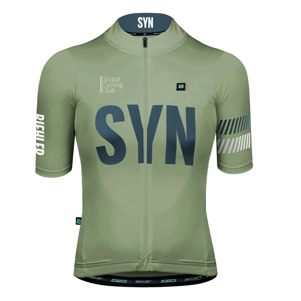 Nato verso il sole-SYN donna Aero Light Green leggero maglia da ciclismo manica corta Top