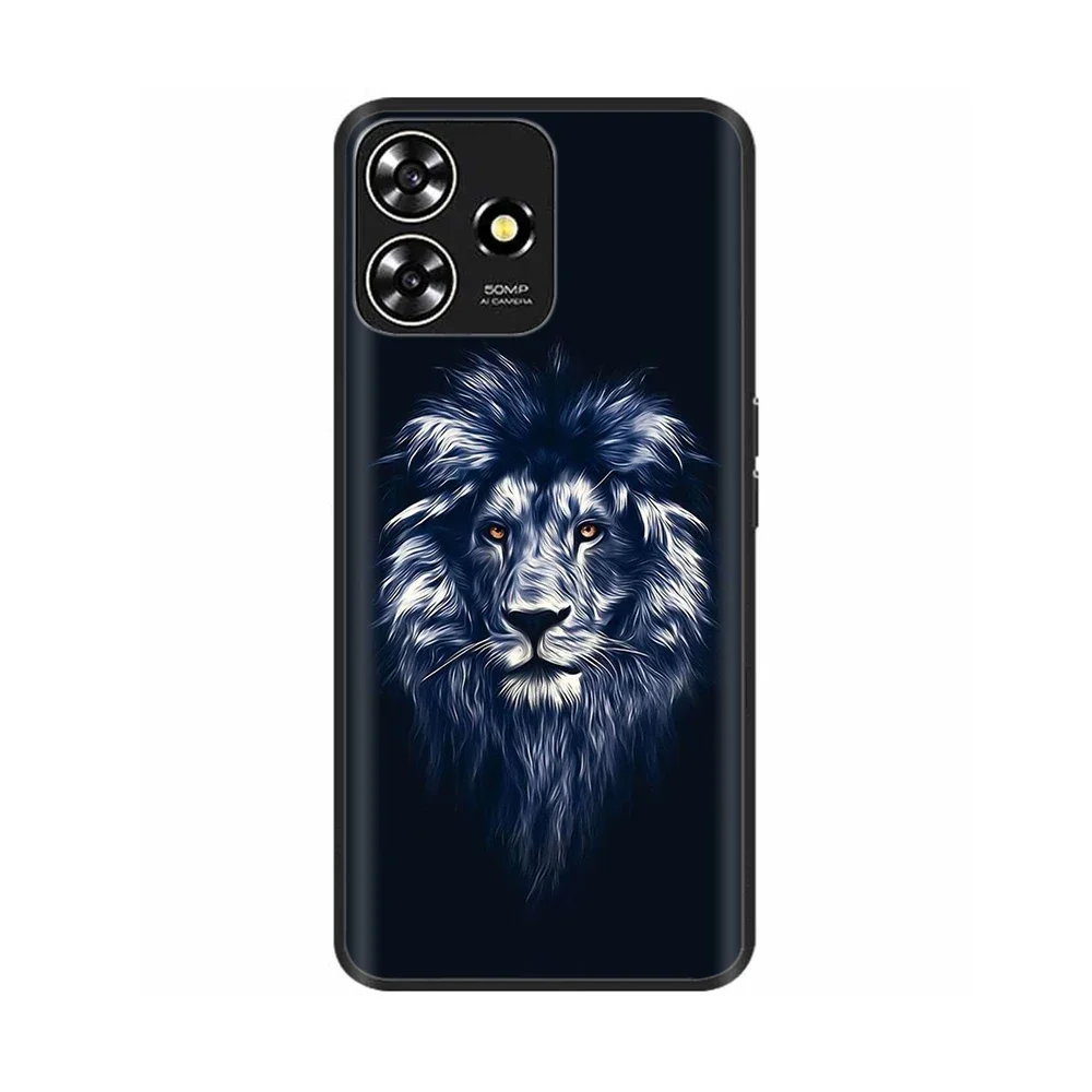 For ZTE Blade A73 4G Case Soft Silicone Cool Animals TPU Flower Phone Cases For ZTE Blade A73 4G BladeA73 A 73 Lovely Back Cover image 3