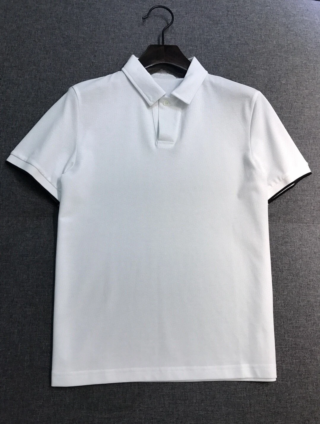 

LP old money wind 25ss pearl cotton lapel short-sleeved casual polo shirt