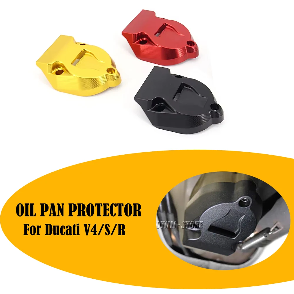 

Motorcycle Accessories STREETFIGHTER V4 S 2020 2021 2022 Sump Guard Cover For Ducati Superbike Panigale V4 V4S V4R 2018 -