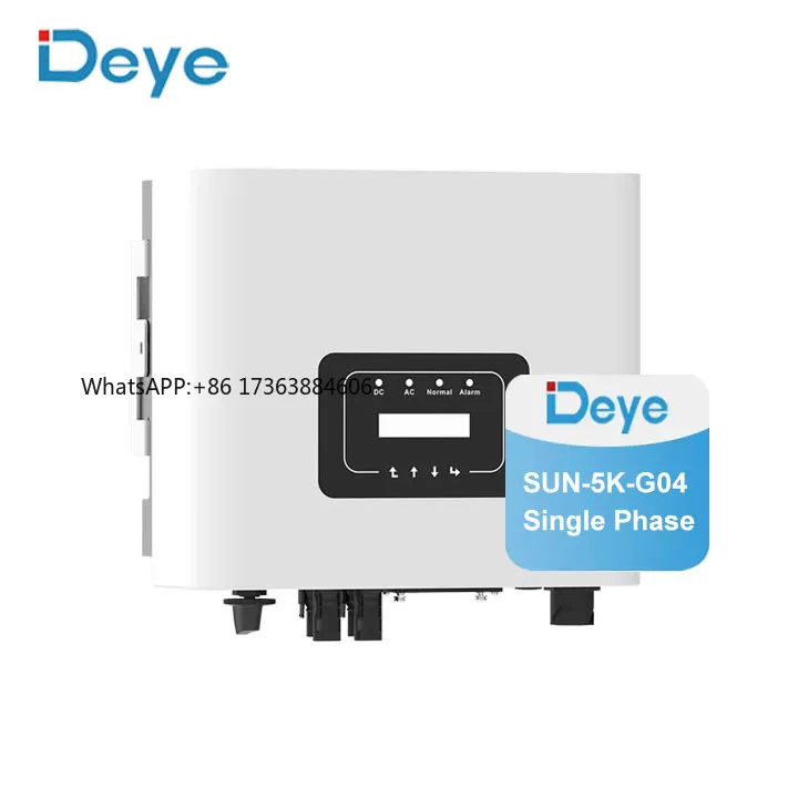

Горячая новинка 2026: Гибридные солнечные инверторы Deye IP65 для сетевых систем, 5 кВт, 8 кВт, 10 кВт, 24 В. Лучшие инверторы мощностью 6 кВт, 5 кВт для дома.
