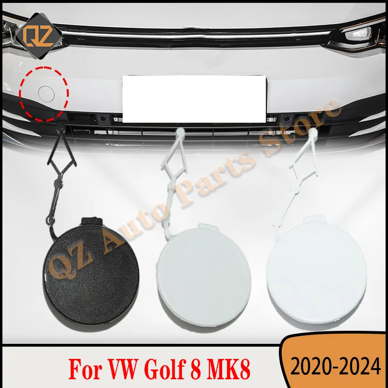 

5K10807241 Для VW Golf 8 MK8 2020-2024 Накладка на буксировочный крюк переднего бампера