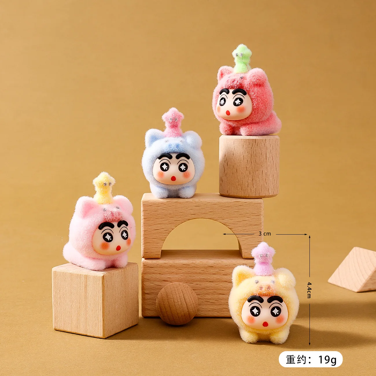 New Animation: Xiao Xin Panda Pig Adorable Granular Animation Figurines Live-Stream Collaboration Blind Box Set & Backpack Deskt
