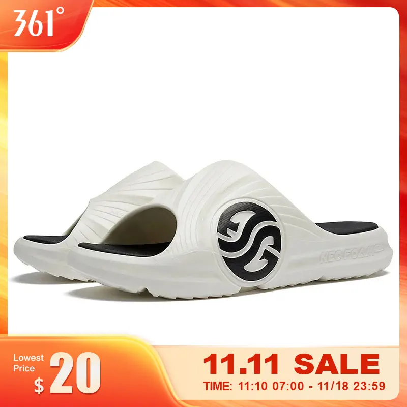 361 Degrees AG Aaron Gordon Men Slippers Non-Slip Sports Soft Elastic Thick Bottom Beach Casual Basketball Sandals 672126702F