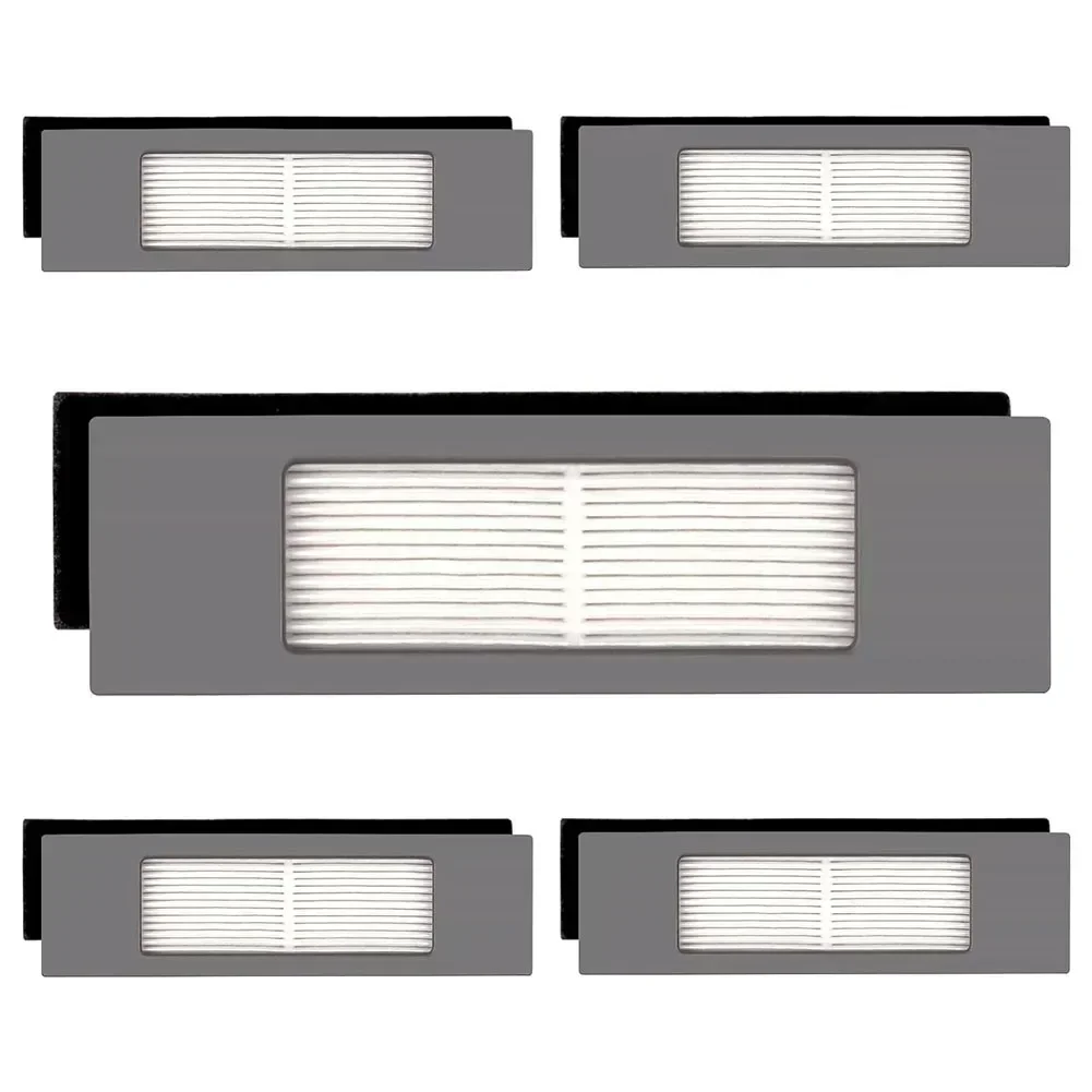 5 قطعة تصفية ل DEEBOT 920 950 T8 ماكس T9 T5 N5 N7 N8 + N8 Pro زائد DX55 جهاز آلي لتنظيف الأتربة الملحقات