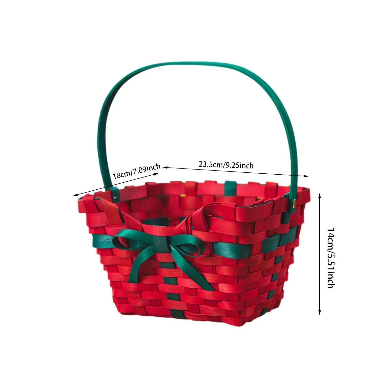 Christmas Gift Basket Party Supplies Multifunction Ornament Storage Basket