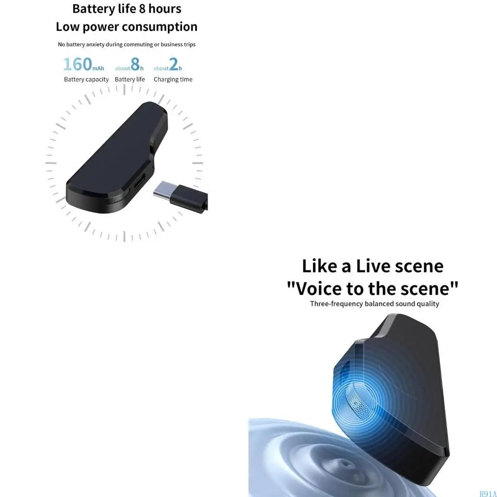 

R91a-Clueooth-совместимые с внешними стеклами наушники портативные беспроводные наушники