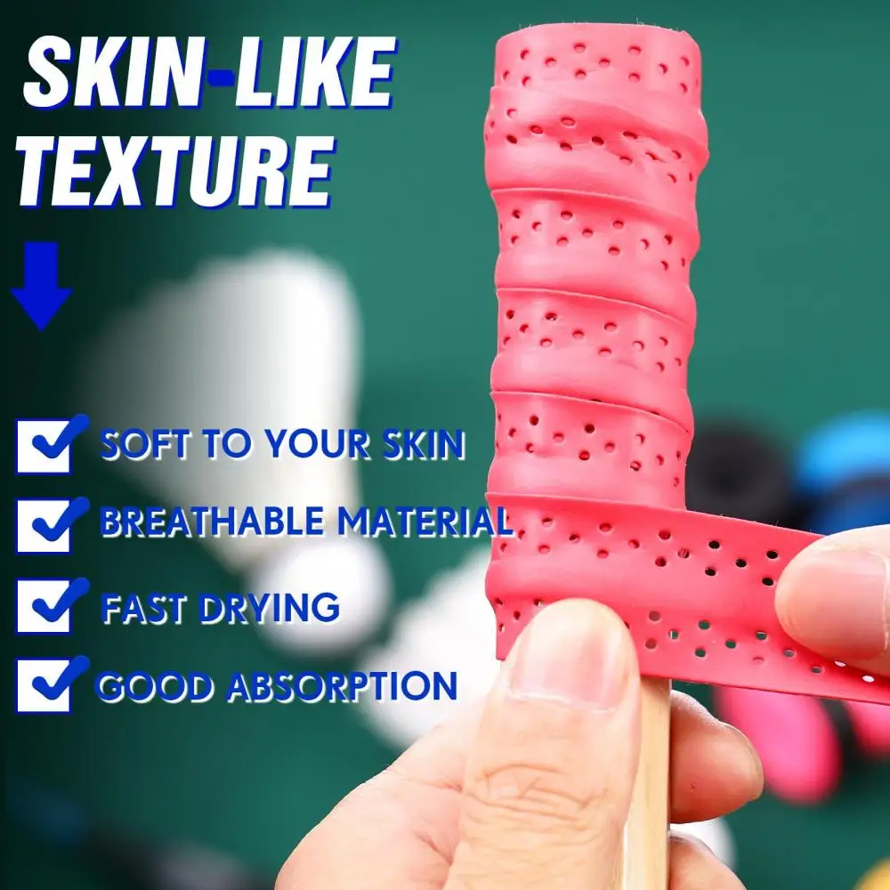 Hand Glue Overgrip Absorb Sweat Racket Beach Tennis Racket Padel Racket Tennis Badminton Racket Anti-Slip Racquet Tape