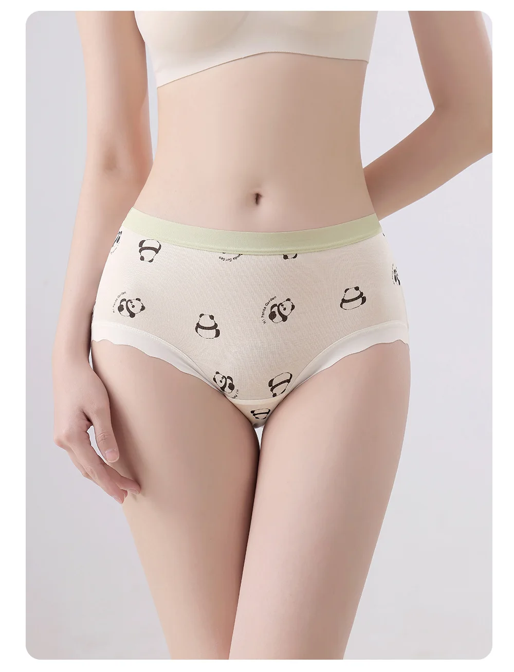 

Женские трусики с милым принтом, модальные, мягкие, дышащие, с антибактериальной ластовицей, женские трусы-слипы