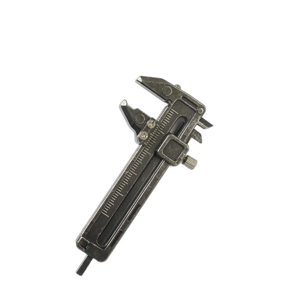Mini Multitool Keychain Vernier Caliper With Bottle Opener Window Breaker Portable Outdoor EDC Measuring Gadget