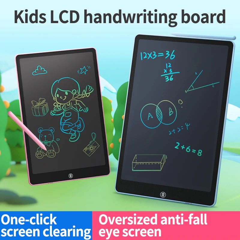 6.5/8.5/10/12/16Inch LCD Drawing Board Writing Tablet Digit Magic Blackboard Art Painting Tool Kids Toys Brain Game Child\'s Gift