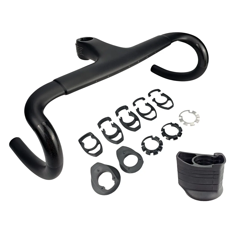 Carbon-Integrierter Fahrradlenker mit Vollinterner Kabelführung Rennrad-Dropbar 25 ° Ultraleichte Aero-Fahrradteile Fahrradlenker – Detail 6
