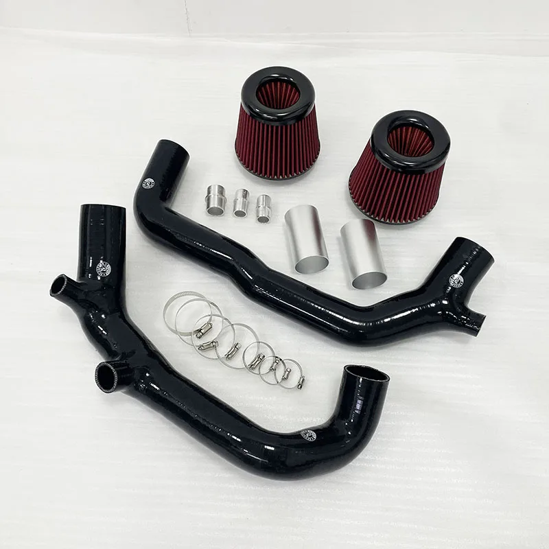 Luchtinlaatslang Kit Voor BMW E92 2.5 "N54 E90 E93 E60 E82 E88 E89 135i 335i 535i Z4 Met Luchtfilter Siliconen Inlaattraject Kit - afbeelding 2