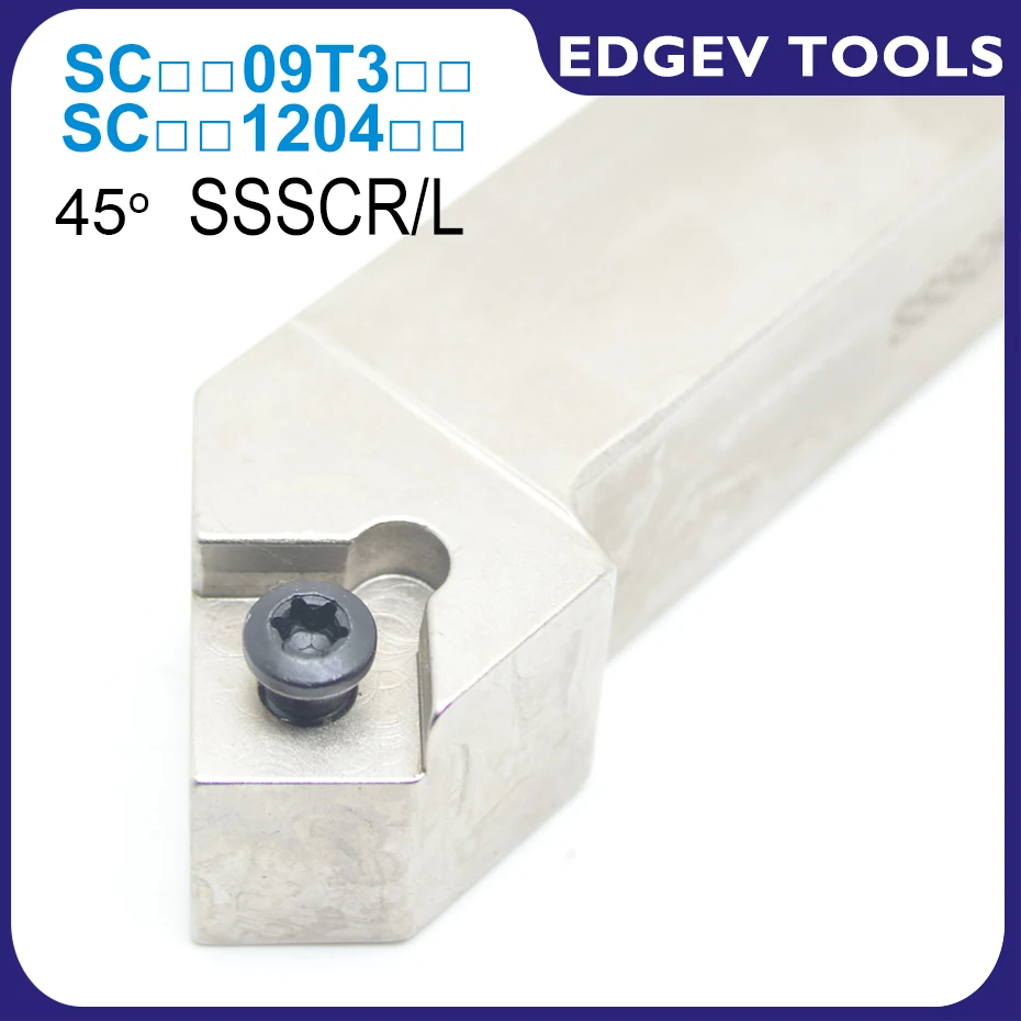 SSSCR1212H09 SSSCL1212H09 SSSCR1616H09 SSSCR2020K12 SSSCR2525M12 SSSCR SSSCL SCMT120408 Inserts Lathe Cutter Turning Tool Holder