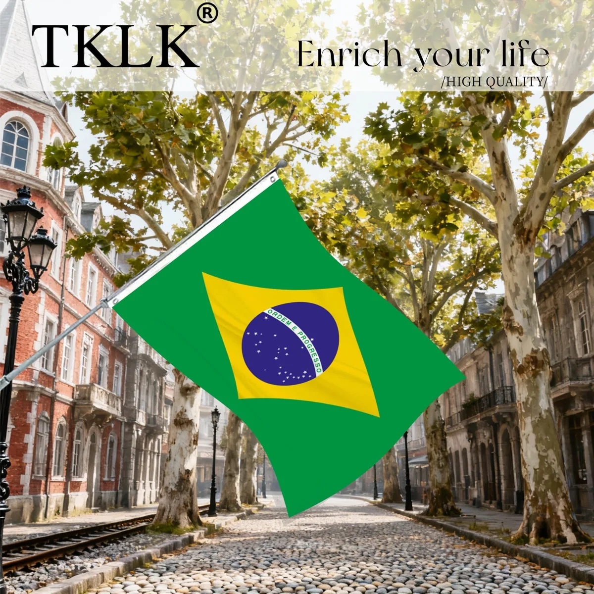 1pc/2pcs Brazil National Flags, 3X5Ft Durable Country Flag Banner, Premium Polyester 2 Grommets