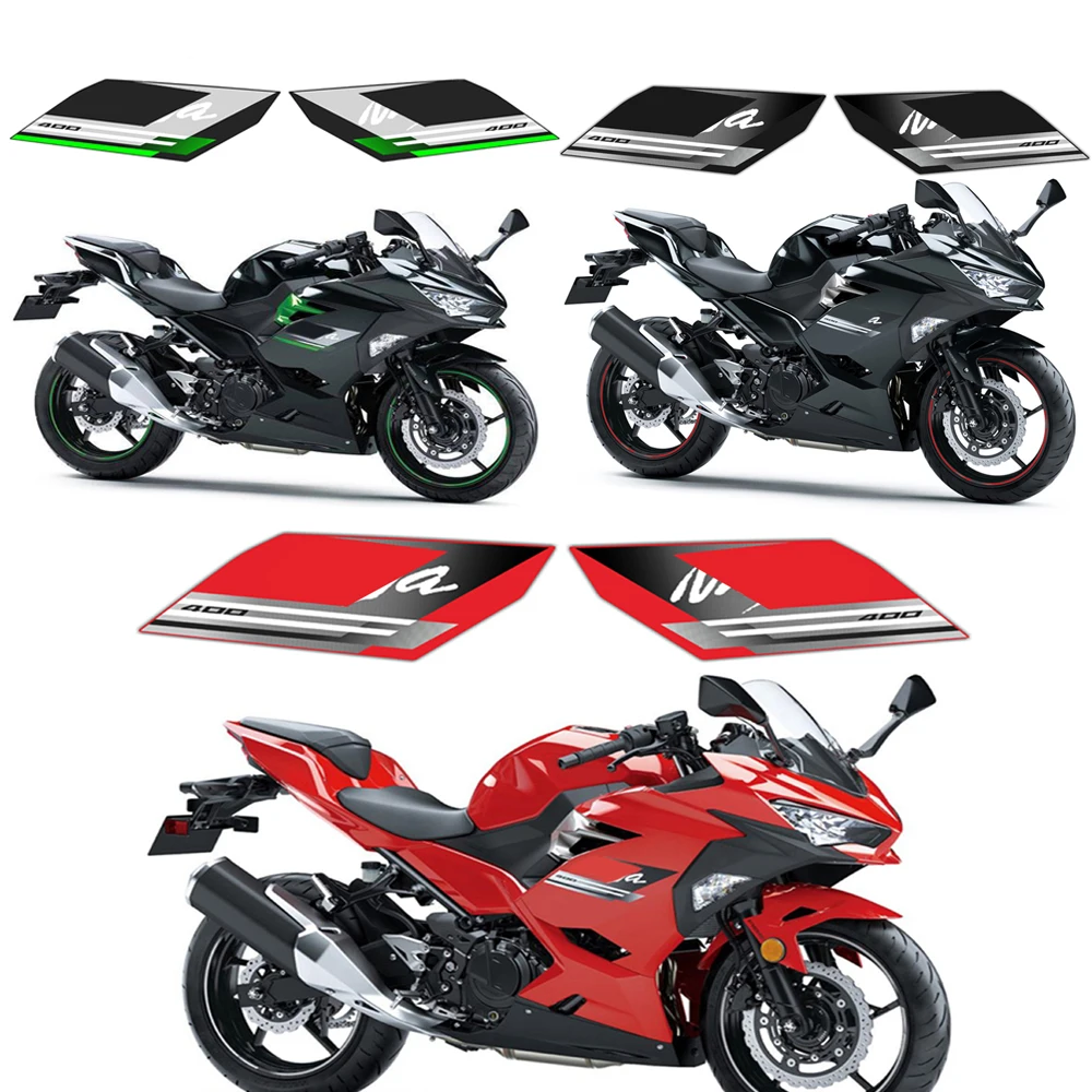 

For Kawasaki NINJA400 ninja 400 2018-2022 2018 2019 2020 2022 Ninja Motorcycle Accessories Fairing Sticker Whole Car Sticker Kit