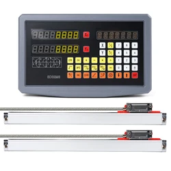 YHSINO SDS2MS SDS3MS SINO Dro Linear Scales Digital Readout 5U 5V TTL 2 3 Axis 120MM to 1020MM for Machines
