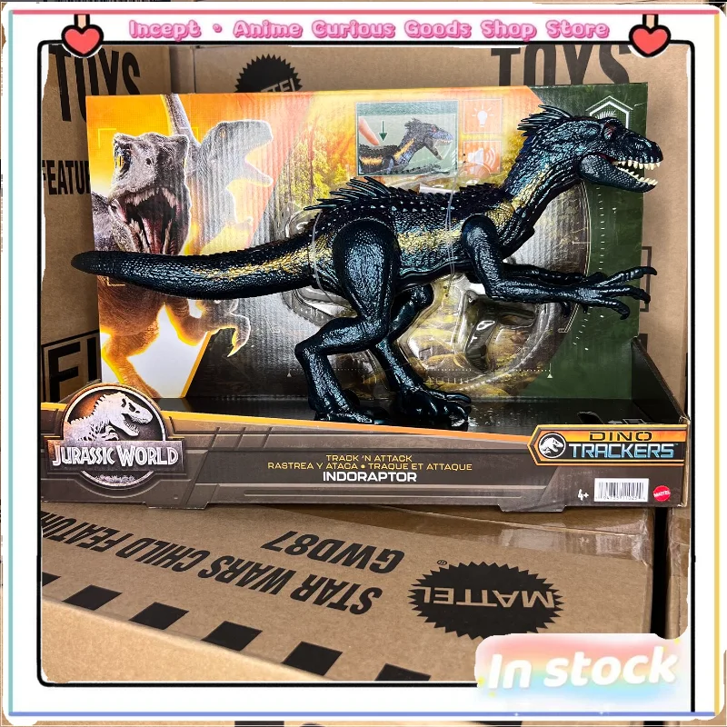 

In Stock Jurassic Large Tracking Sound and Light Velociraptor Dinosaur Model Toy HKY11 Fans Favorite Collectible Gift