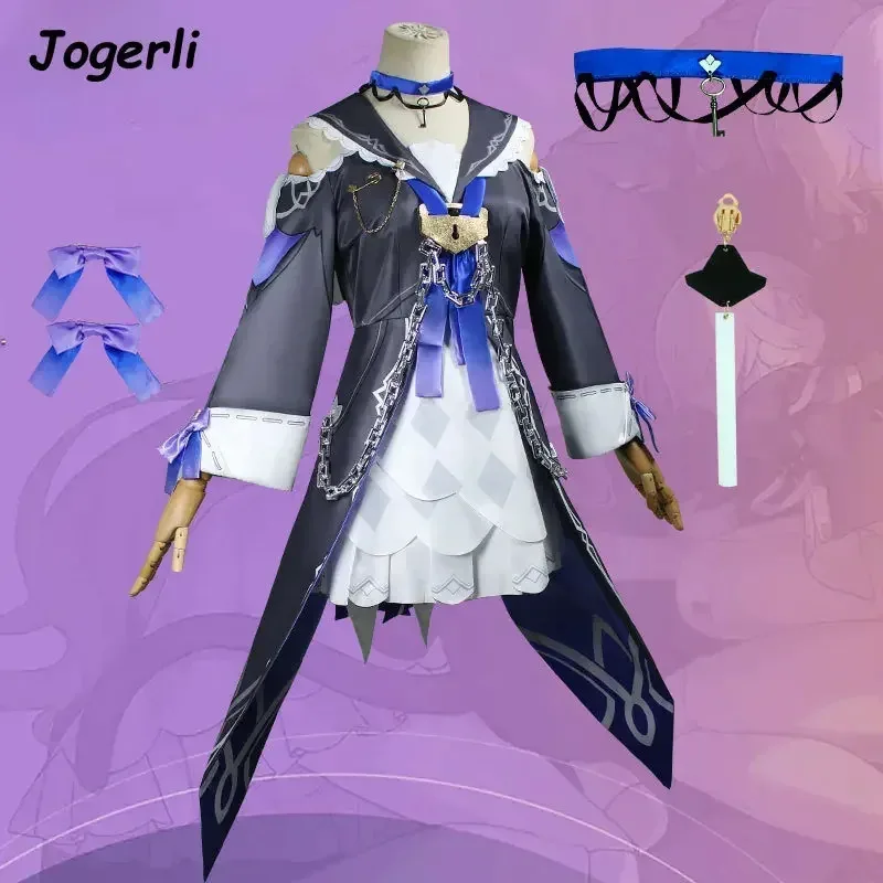 Jogerli juego Honkai Star Rail Herta disfraces Cosplay ropa Qingque juego de rol Coser mujeres traje de Anime antiguo Wigc;6,r'8;p'