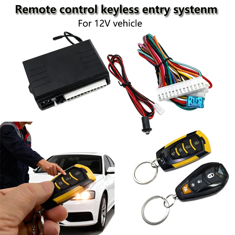 

M616-5582 Система бесключевого доступа, дистанционное управление, комплект автозапуска зажигания двигателя, автомобильная сигнализация, система бесключевого запуска, автомобильные аксессуары