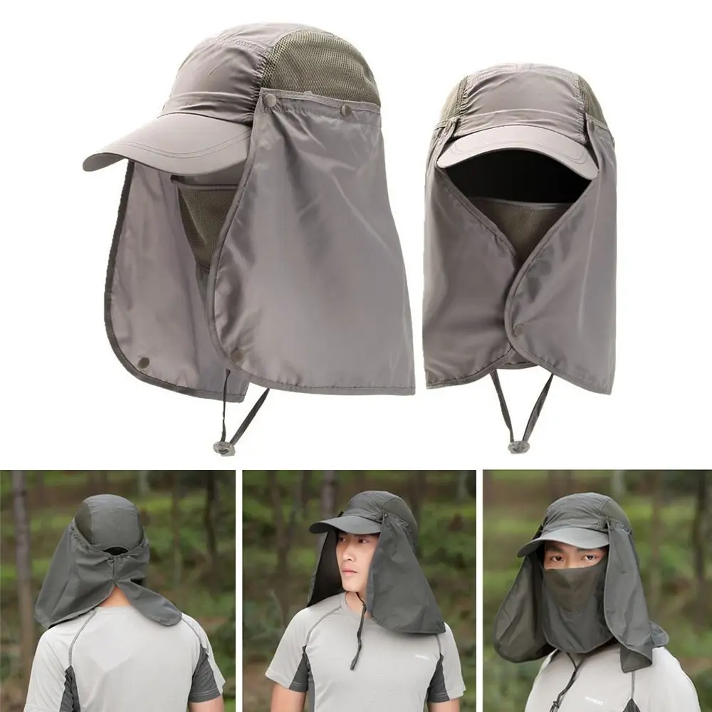 

Neck Face UV Sun Protection Adjustable Baseball Cap Fisherman Cap Fishing Sun Hat Sunshade Hat