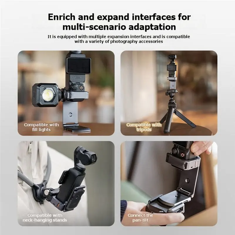 magnetic-expansion-adapter-frame-for-dji-pocket-4-3-dual-foldable-stand-with-arca-swiss-base-aluminum-alloy