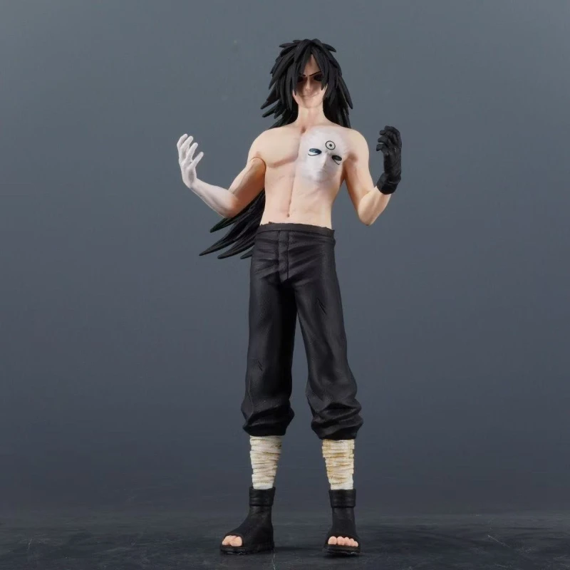 

28cm New Naruto Anime Figure Uchiha Madara Perimeter PVC Model Statue Desktop Decoration Ornaments Kids Birthday Gifts Toys
