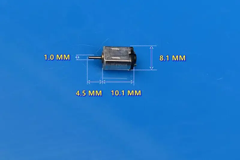 Mabuchi FF-K10WA-5Z215 Motor DC 3V 3.7V 25600 RPM High Speed Tiny Mini 6mm*8mm Motor for Camera Toy