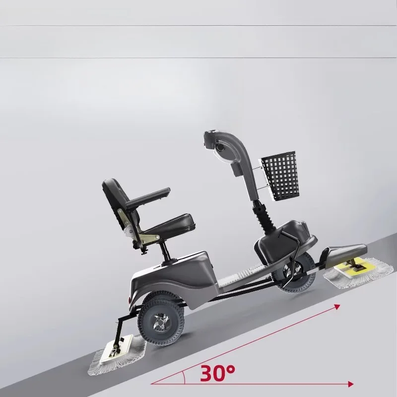 

Shopping mall hospital cleaning, wiping and sweeping machine