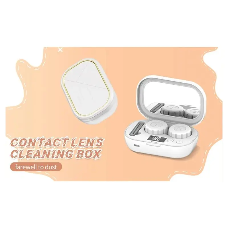 B59B-Lens Cleaner Machine Cleaner Machine Fit Disposal Soft Lens Cleaner Machine Fit RGP Lens And OK Lens