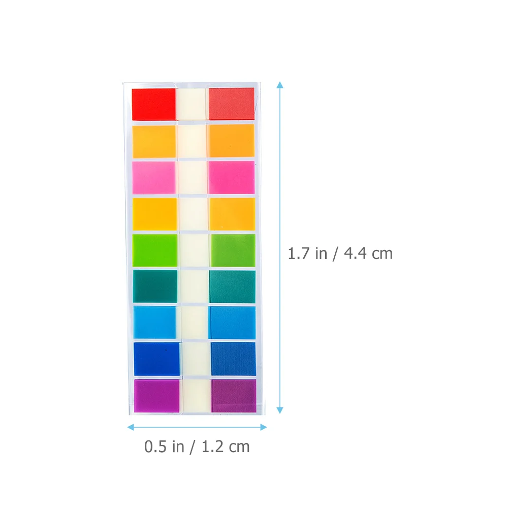 粘着性の付箋とページマーカー、ブックタブ、ネオンサイン、ブックマーク、粘着ステッカー、900個