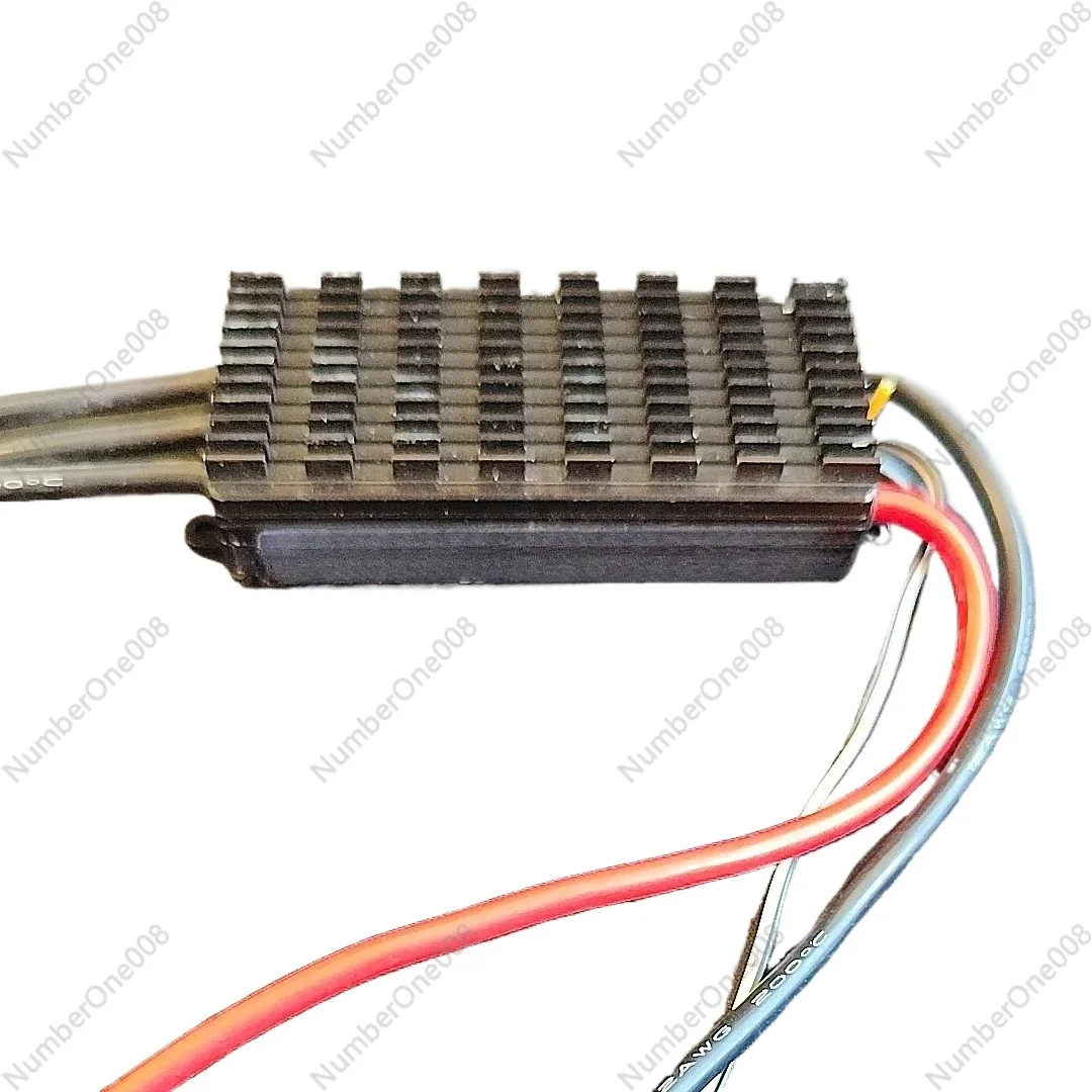 100A ESC بدون فرش، وحدة تحكم في السرعة قابلة للبرمجة لنماذج الطائرات بدون طيار وRC، تصميم مقاوم للماء للتحكم في محرك الطائرة بدون طيار