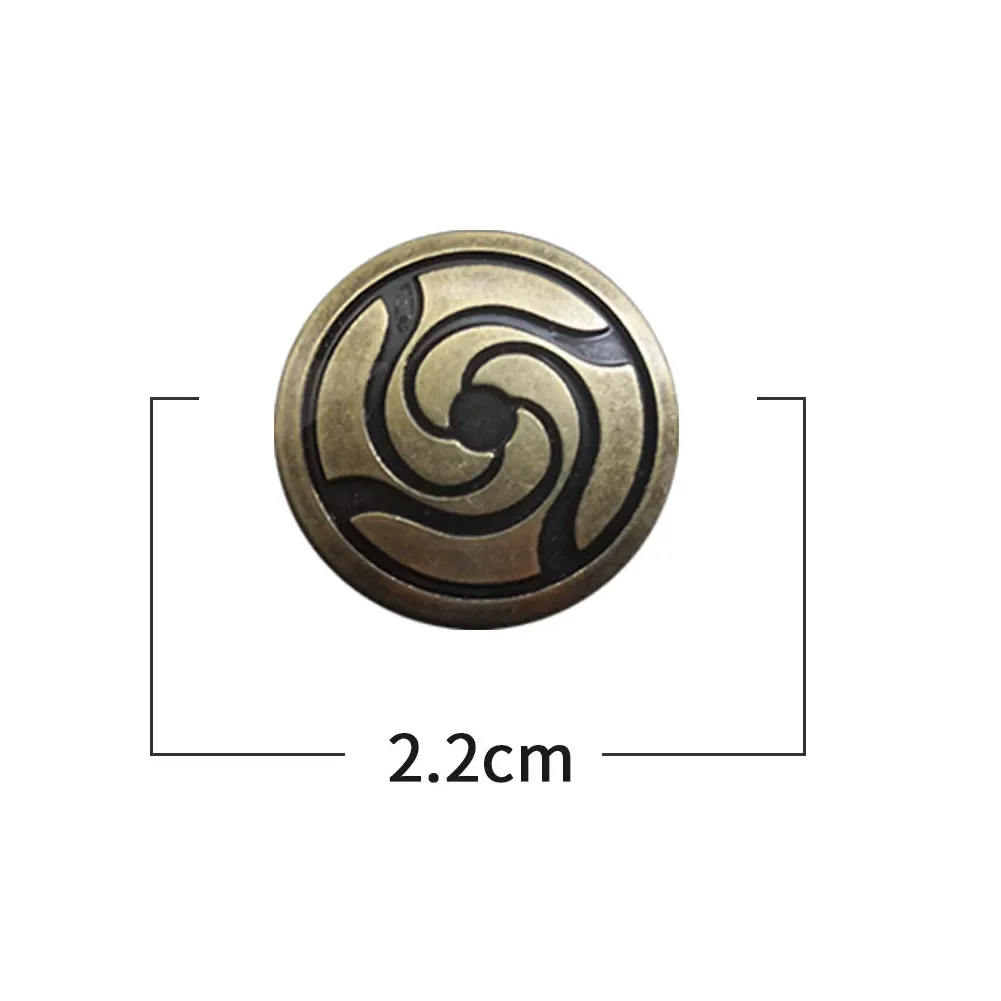 Anime Jujutsu Kaisen Buttons Yuji Itadori Megumi Nobara Costume Accessories Cosplay Button