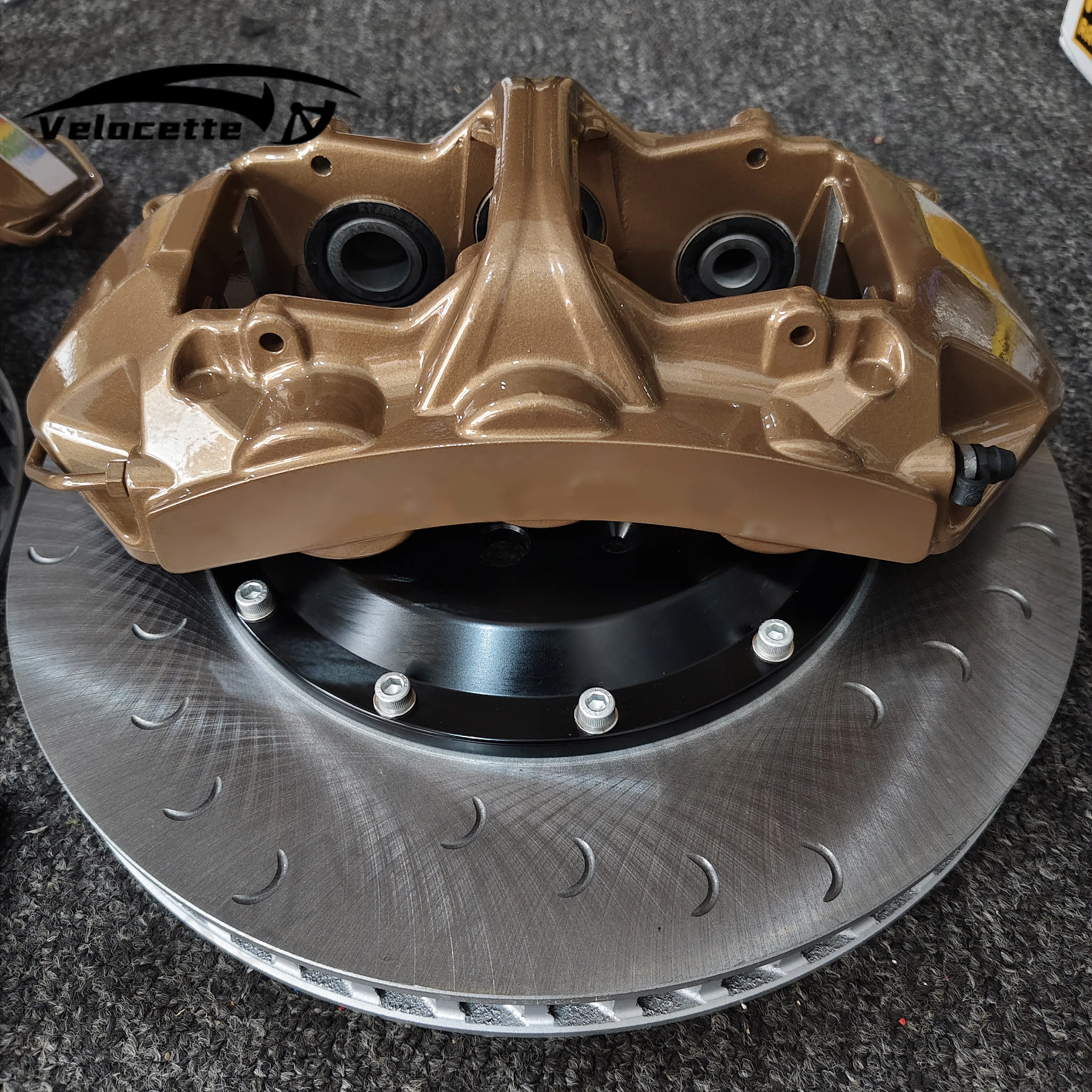 BBK كبير الفرامل الفرجار 6-مجموعة المكبس تخصيص الألوان أنماط شعار ل Zeekr 001 لسيارات bmw E92 لتويوتا مارك X