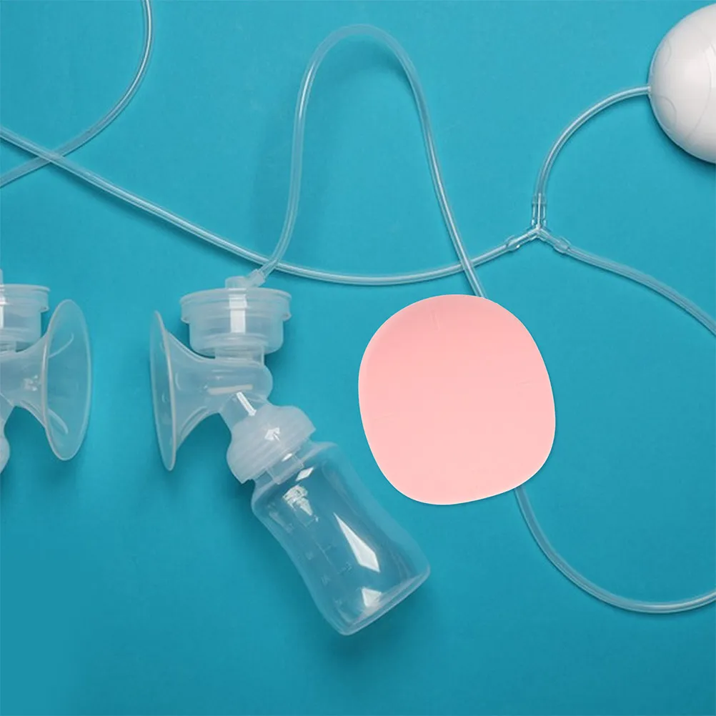 2Pcs Wearable Breastfeeding Pump Dust Cover Parts Leakproof Lid Breastmilk Collector Replacement Pump Accessories