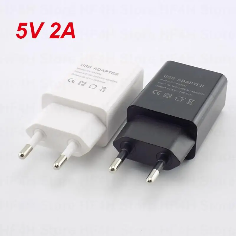 Micro USB EU Plug AC 5V 1A 2A 3A Wall Charger Universal Portable Travel Power Adapter Desktop Charging Power Bank B4