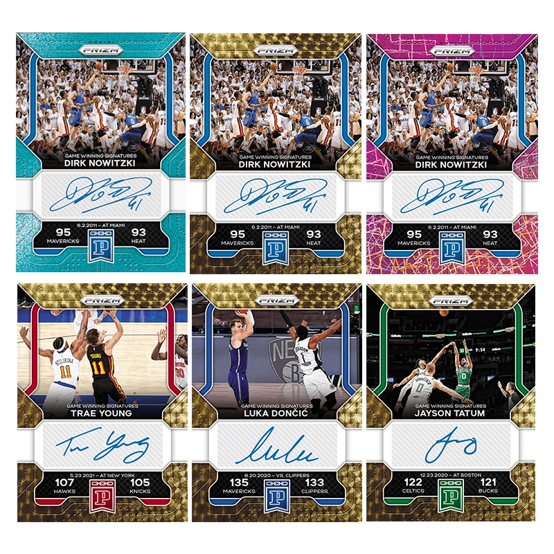 

Diy Homemade 2022 Prizm Blockchain Panini Basketball Star Card Doncic Dirk Nowitzki Trae Young Tatum Collection Card Toys Gift