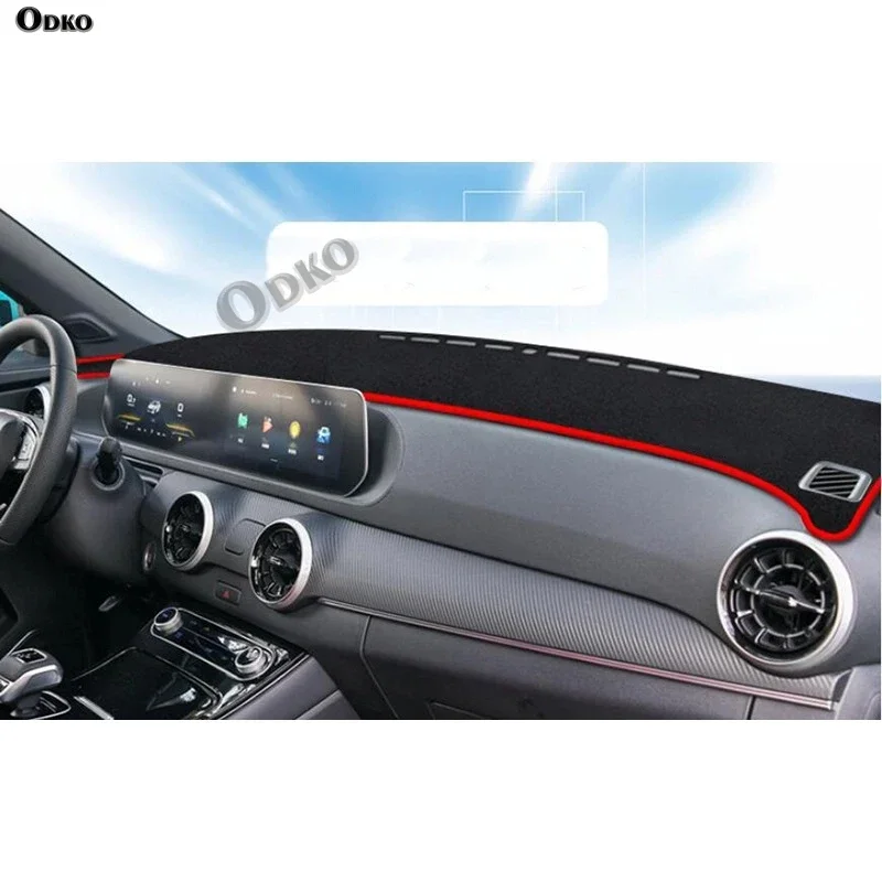 

Car Dashboard Cover Car Avoid Light Pad Anti-Dirty Mat Sun Shade Pad For Dongfeng Forting T5 EVO