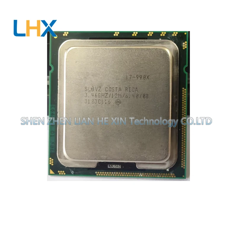 

Процессор I7-990X, шестиядерный, 12-поточный, сокет LGA1366