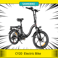 SAMEBIKE CY20 Electric Bike, 350W Motor, 36V 12Ah Battery, 20*2.35-inch Tire, 32km/h Max Speed, 40km Range,Disc Brakes