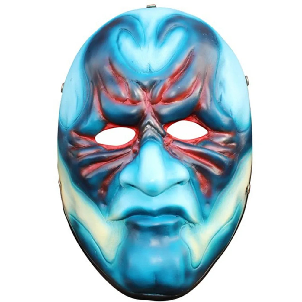 

Charmgle Halloween Masquerade Mask Theme Game Cosplay Masks Party Carnival Costume Resin Mask Horror Props for Adult