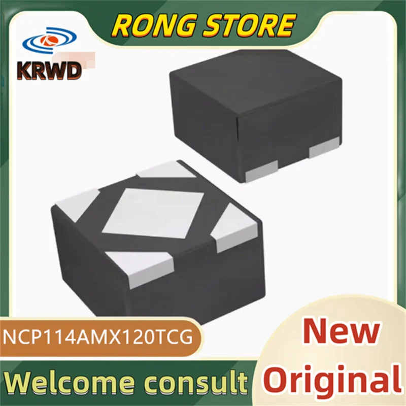 

50 шт. T2 I2 новый оригинальный NCP114AMX120TCG NCP114AMX120TC NCP114AMX120T NCP114AMX120 DFN4