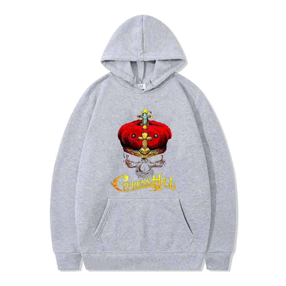 Rapper Cypress Hill Stoned Raiders Hoodie Skeleton Sweatshirt Male Vintage Casual Hoodies Men's Women's Hip Hop Fashion Pullover