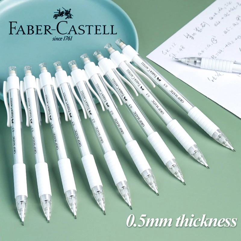 Faber-Castell Automatic Mechanical Pencil Press-free 0.5mm 2B/HB Drawing Design Painting School Office Stationery Supplies