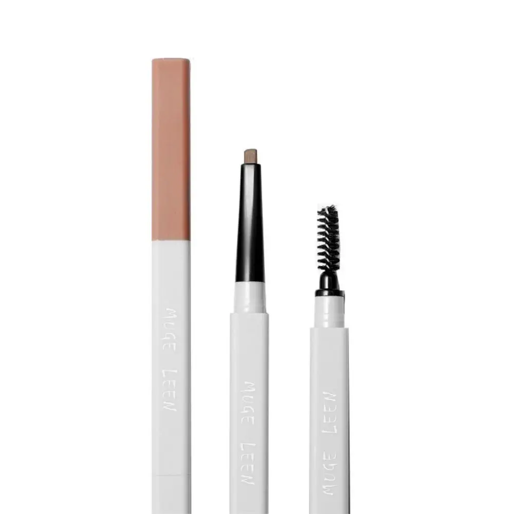 Waterproof Eyebrow Pencil Smooth Long Lasting Sweatproof Eyebrow Brush Ultrafine Double Ended Cosmetic Tool Women