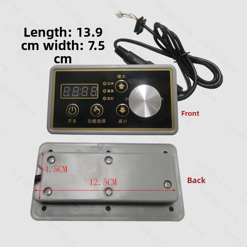 5000W Induction Cooker Control Board, Circuit Mainboard for Desktop, Flat and Concave Embedded Cooker